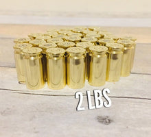 Load image into Gallery viewer, 40 Caliber Smith and Wesson Empty Brass Shells Cleaned Polished Used Spent Bullet Casings Fired Ammo
