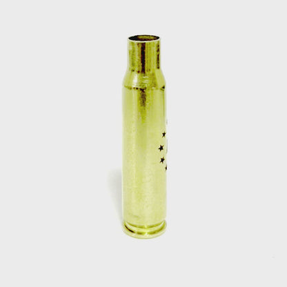 308 WIN Brass Shells 1776 Betsy Ross Engraved Casing 5 Pcs