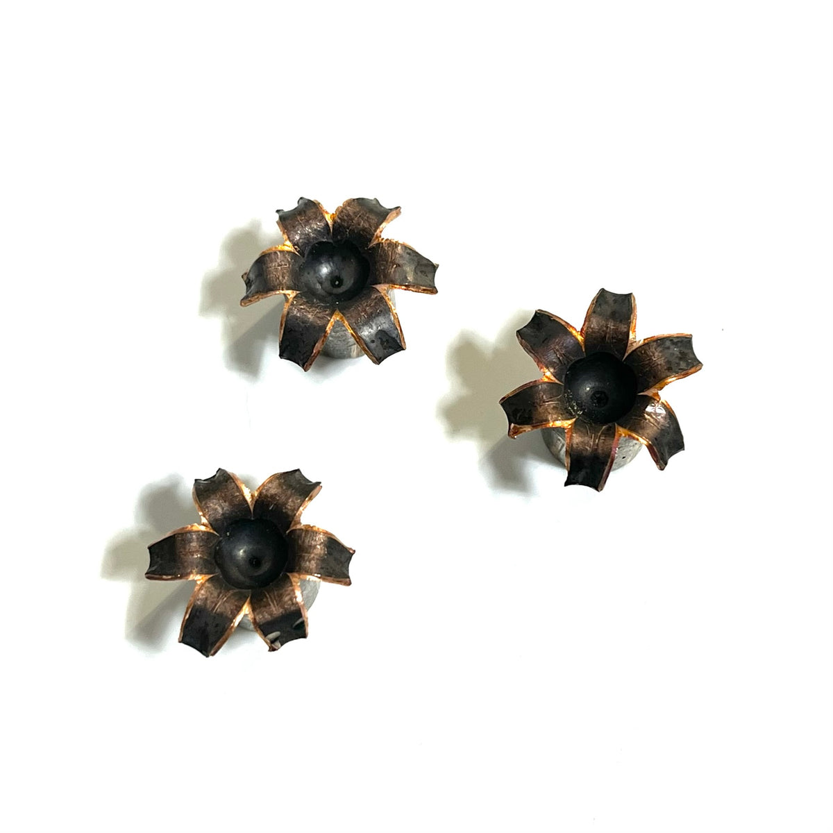45 ACP Bullet Blossoms Black Copper 3 Pcs