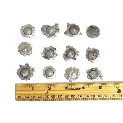 Size Dimension Bullet Splatters