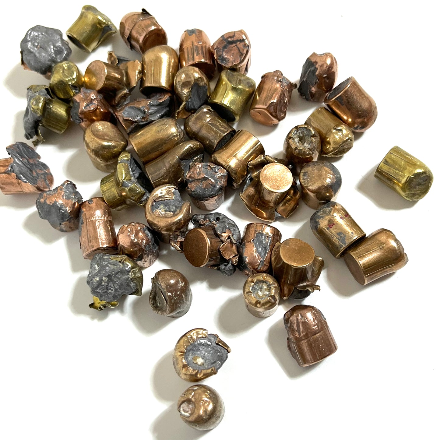 Recovered With Impact 45 ACP Fired Bullets Qty 5 Pcs