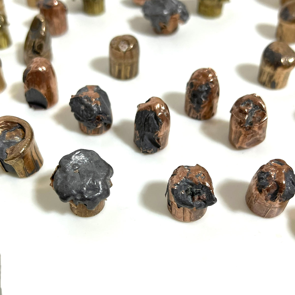 Recovered With Impact 45 ACP Fired Bullets Qty 5 Pcs