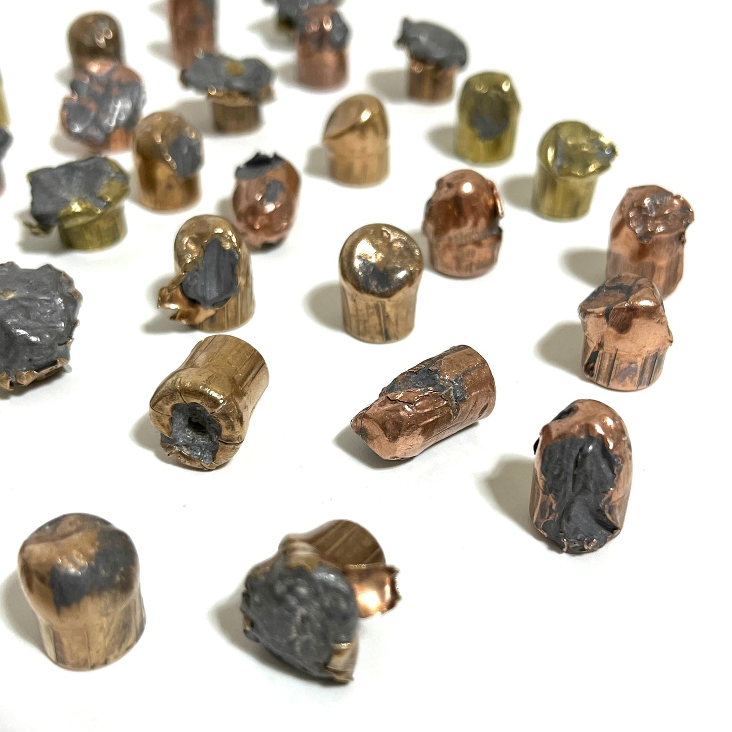 Recovered With Impact 45 ACP Fired Bullets Qty 5 Pcs