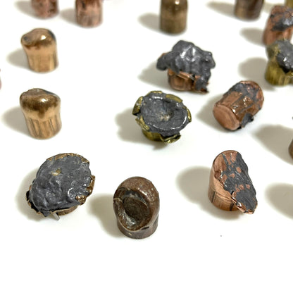 Recovered With Impact 45 ACP Fired Bullets Qty 5 Pcs