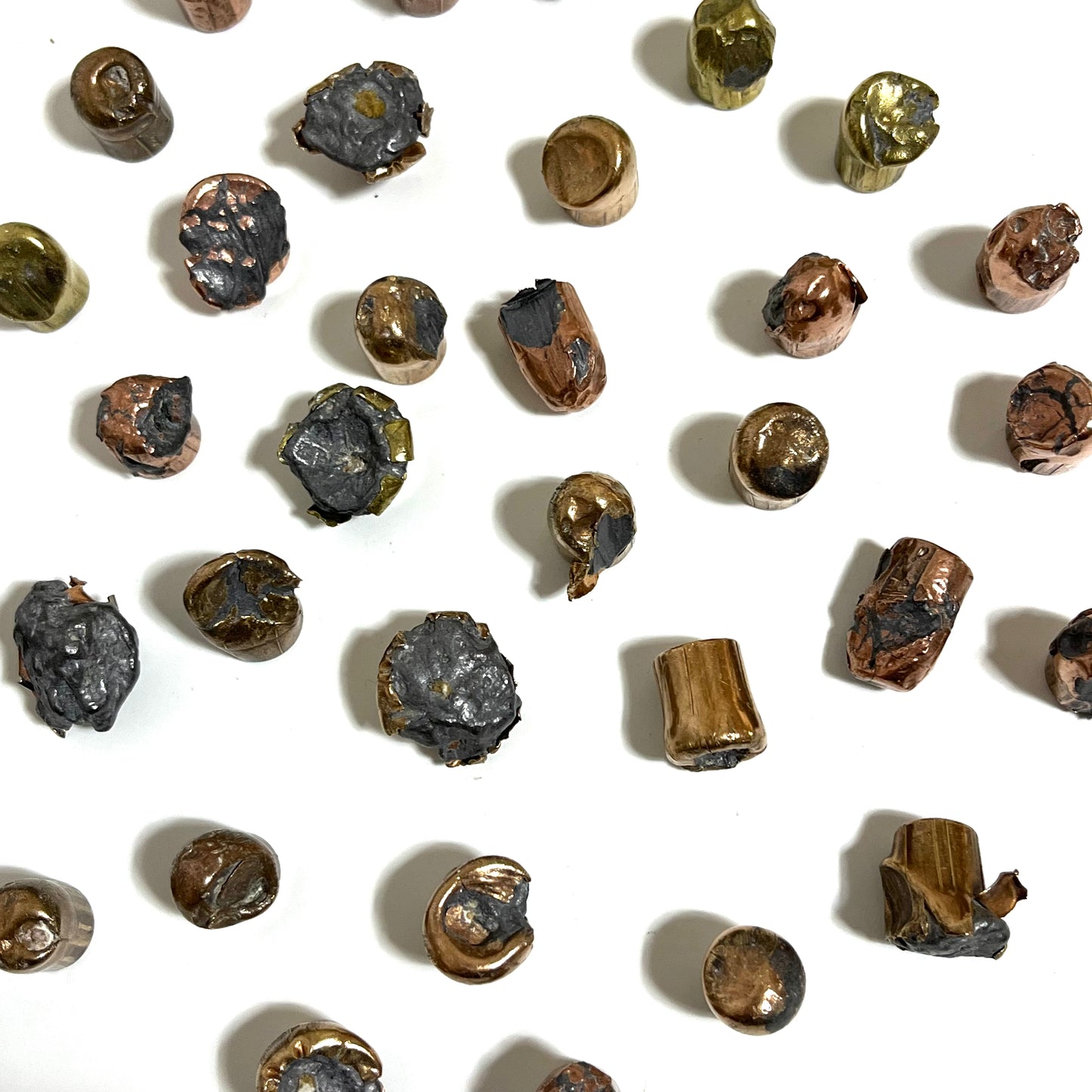 Recovered With Impact 45 ACP Fired Bullets Qty 5 Pcs