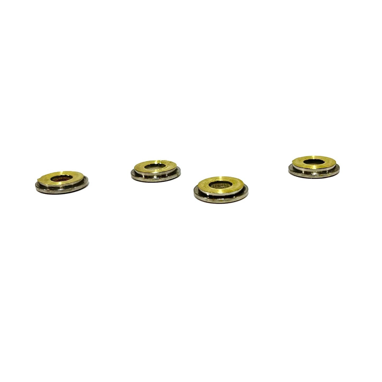 Deprimed 45 ACP Polished Nickel Bullet Slices Qty 15