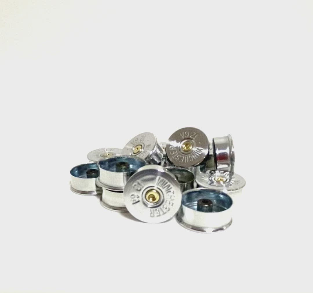 Winchester Steel Head Stamps Hand Polished 12 Gauge Shotgun Shells