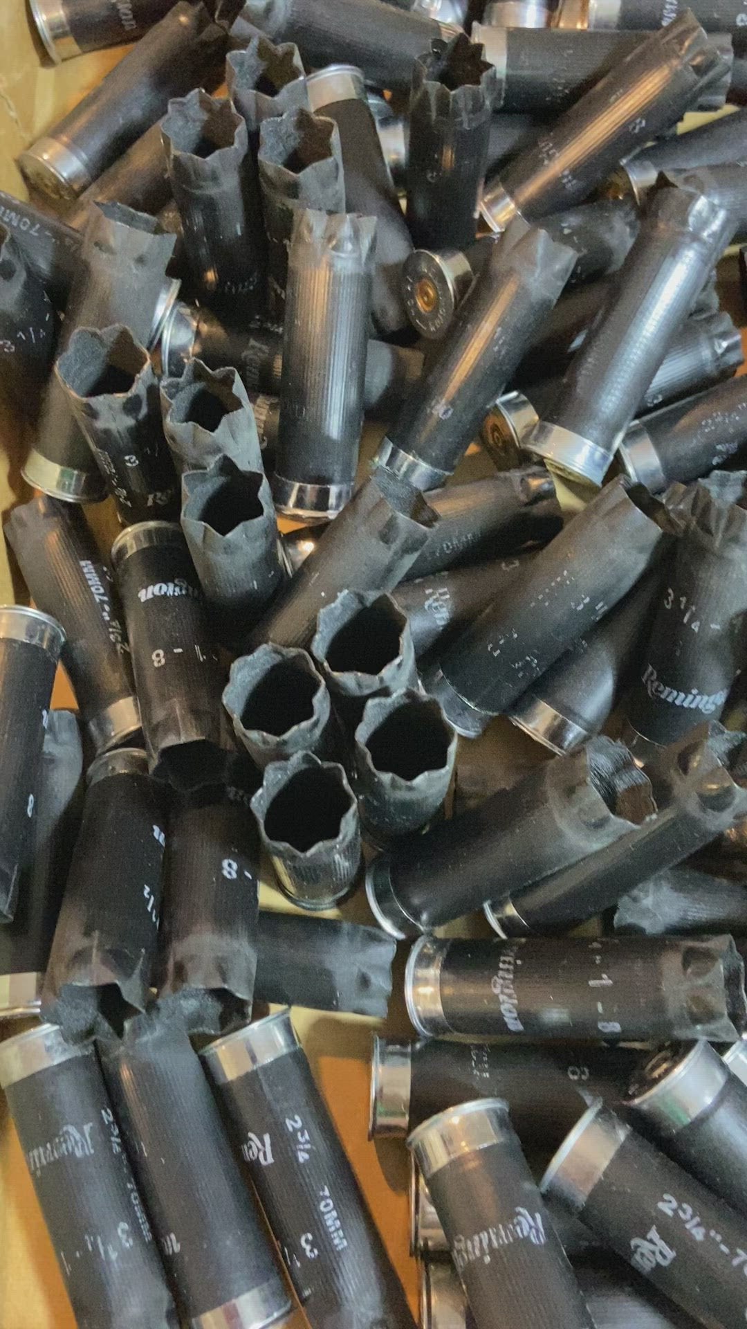 Black Remington Hulls Used