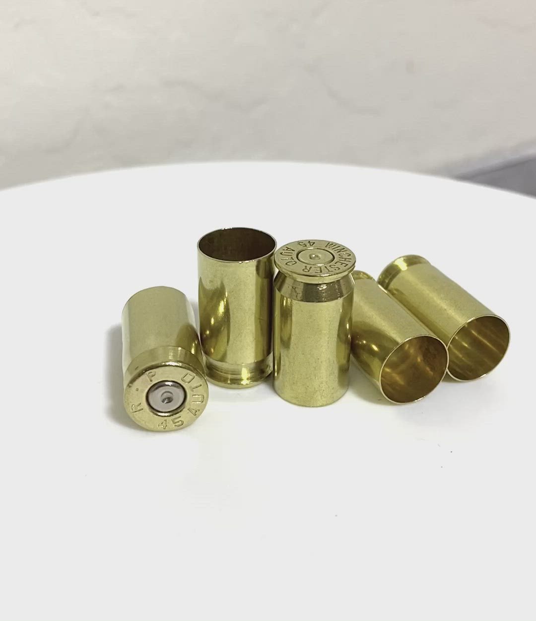 45 ACP Used Brass Polished Casings