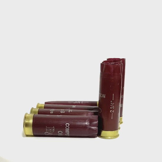 Dark Red Burgundy Empty Hulls