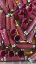 Load and play video in Gallery viewer, Federal Top Gun Empty Shotgun Shells 12 Gauge Shotshells Spent 12GA Dark Red Hulls
