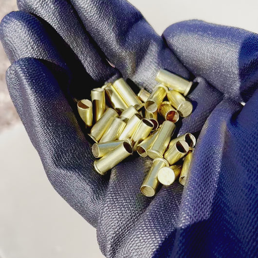 .22 Caliber Brass Shells Used Empty Bullet Casings