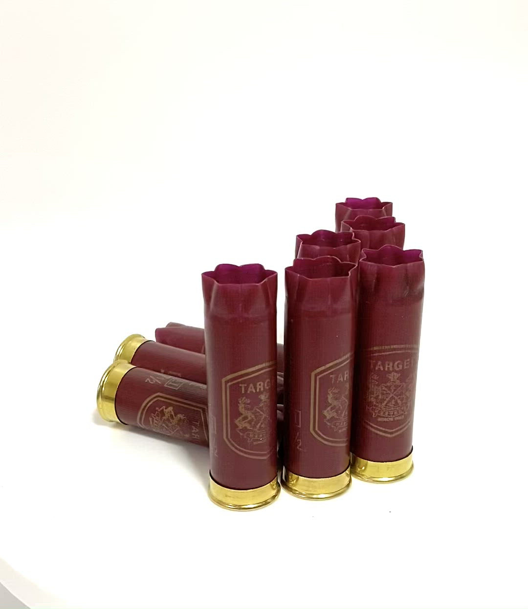 Dark Red Burgundy Empty Hulls Once Fired