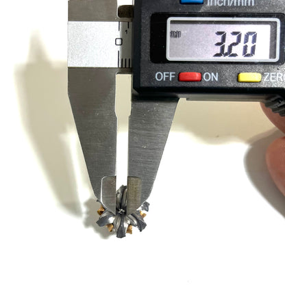 9MM Bullet Blossoms Fired Bullets Qty 3 Pcs