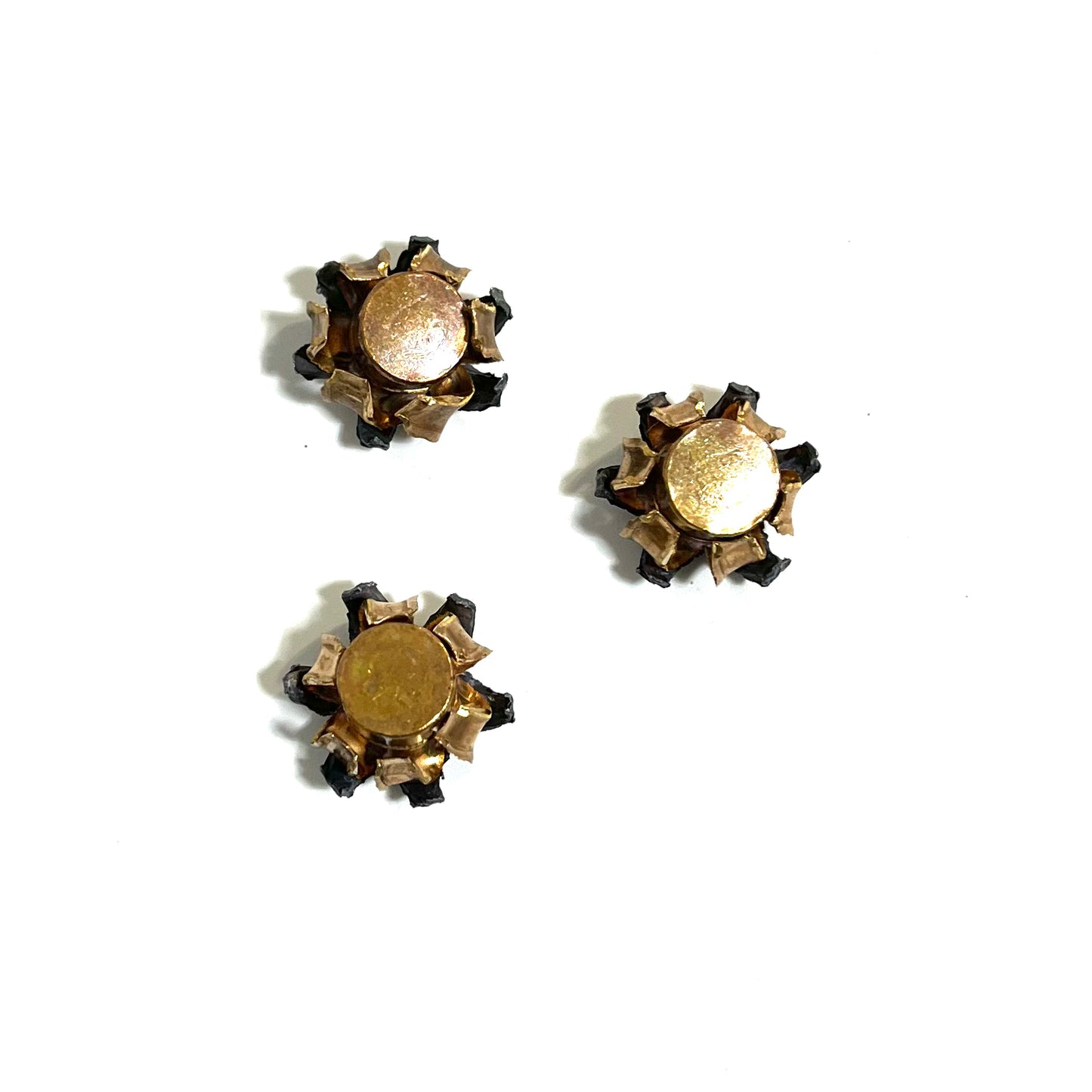 9MM Bullet Blossoms Fired Bullets Qty 3 Pcs