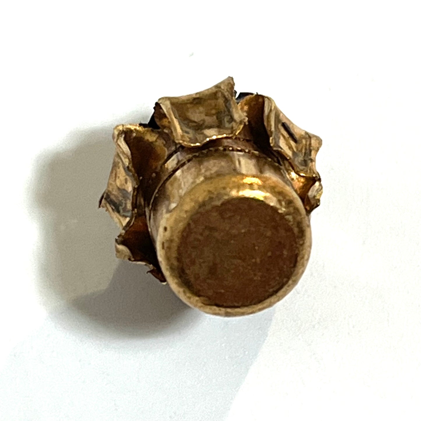 9MM Bullet Flowers Fired Bullets Copper Gray Qty 3 Pcs