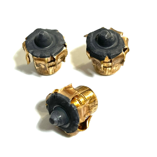 9MM Bullet Flowers Fired Bullets Copper Gray Qty 3 Pcs
