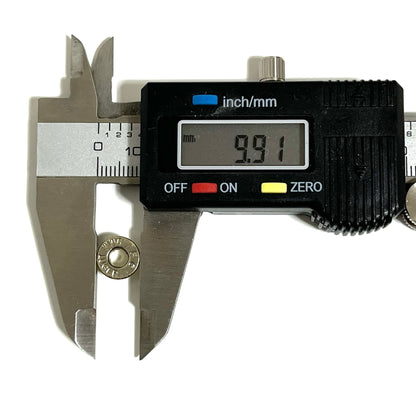 Bullet Slices — 9mm Nickel, Deprimed (Qty 15)