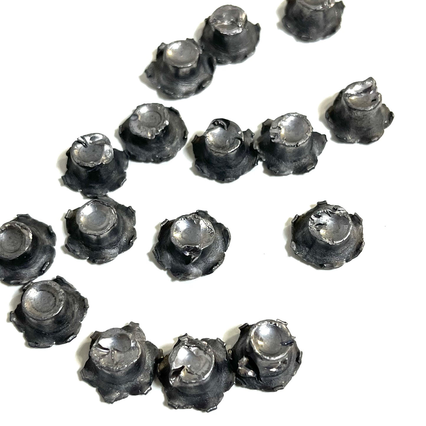 9MM Bullet Blossoms Silver Gray Qty 3 Pcs