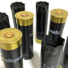 Load image into Gallery viewer, DIY Shotgun Shell Boutonnieres Black And Gold
