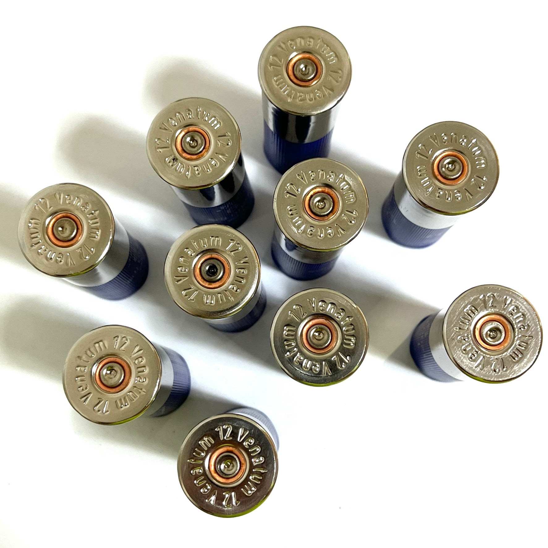 25 - DUMMY 9mm Luger Ammunition - Fake Prop Plastic Ammo Cartridge Model