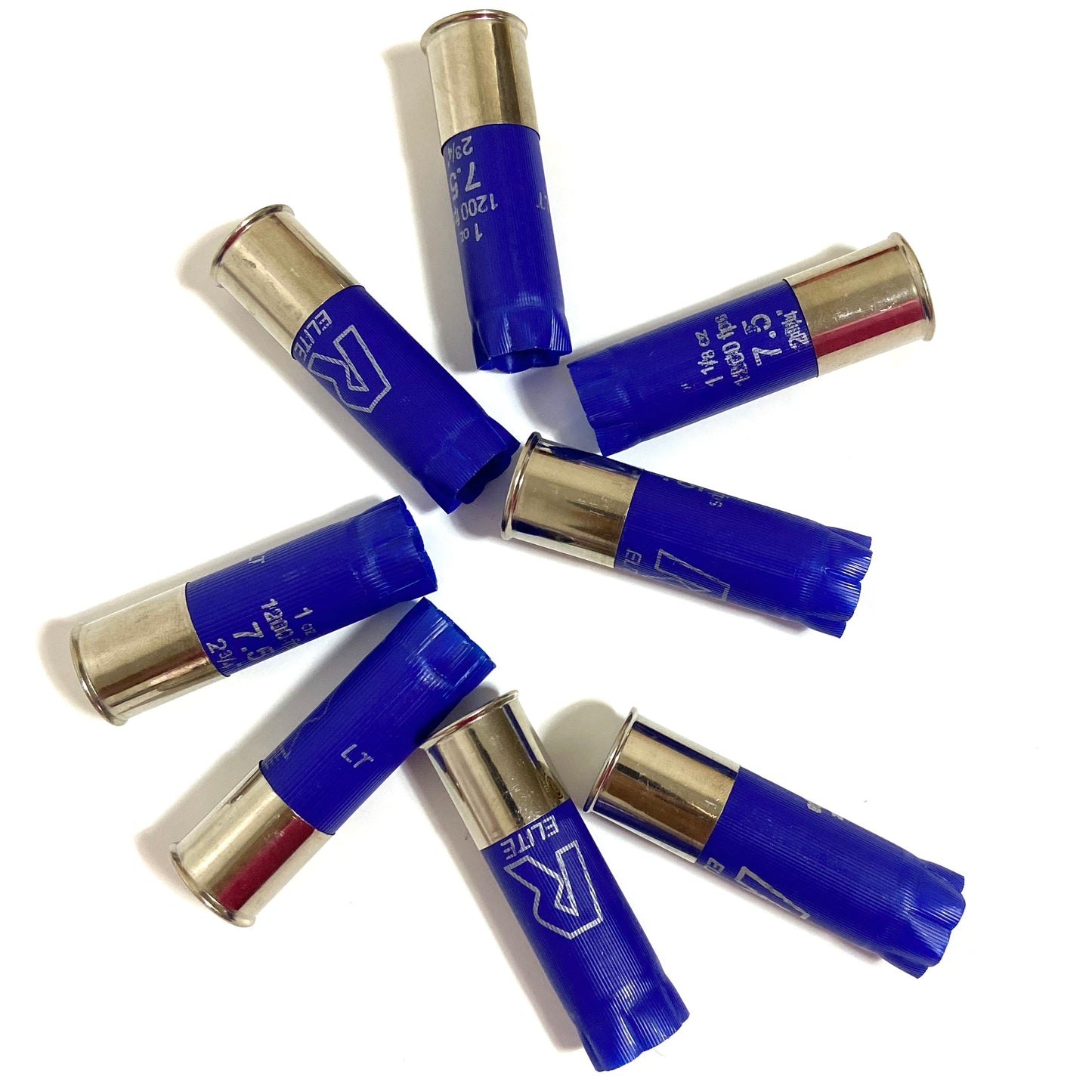 Once Fired 12GA Hulls Blue