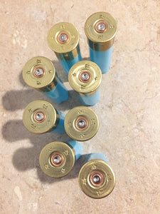 Headstamps Used Shotgun Shells 12 Gauge Light Blue