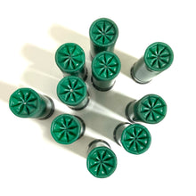 Load image into Gallery viewer, Star Crimped Green Shotgun Shells Empty Hulls
