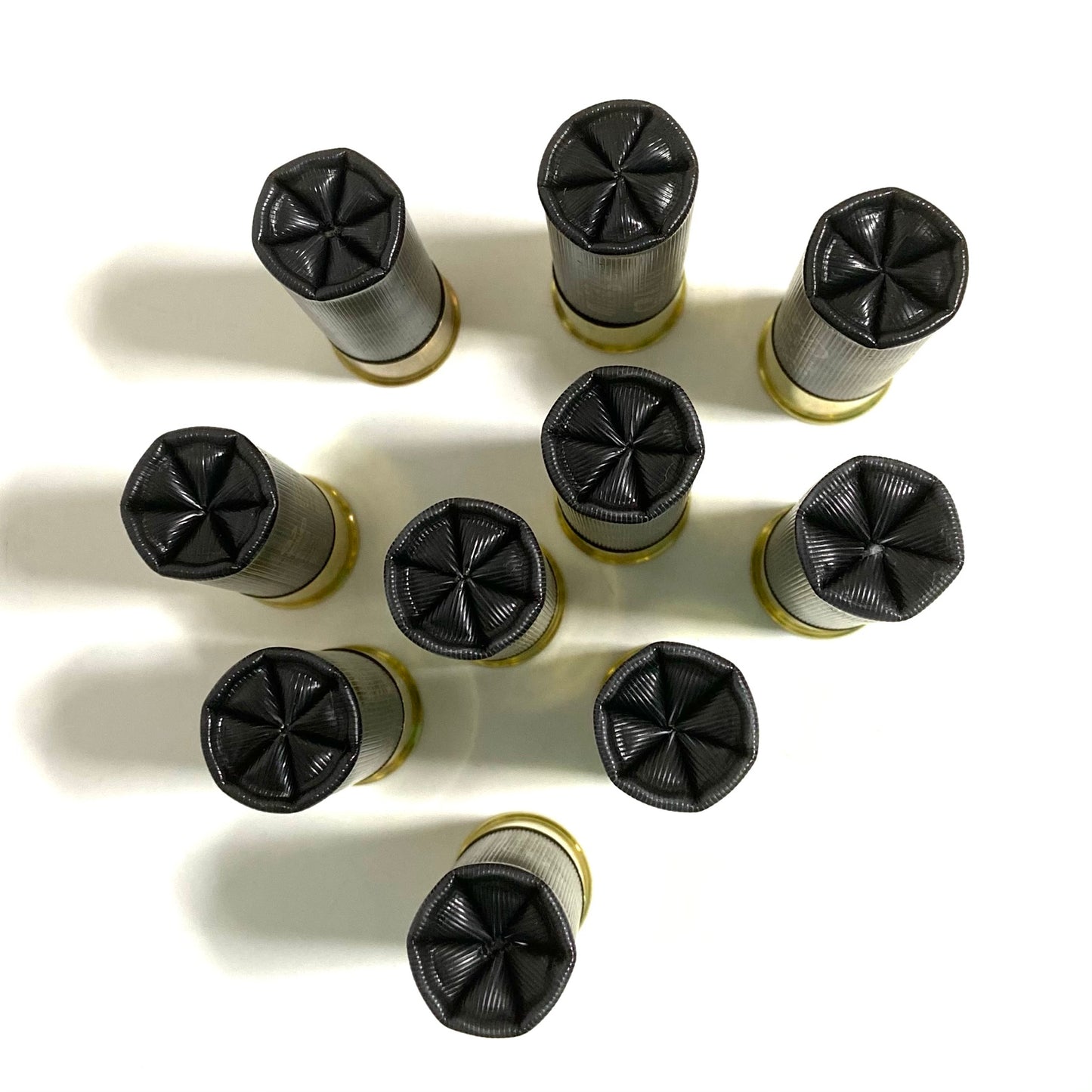 Star Crimped Black Shotgun Shells Empty Hulls