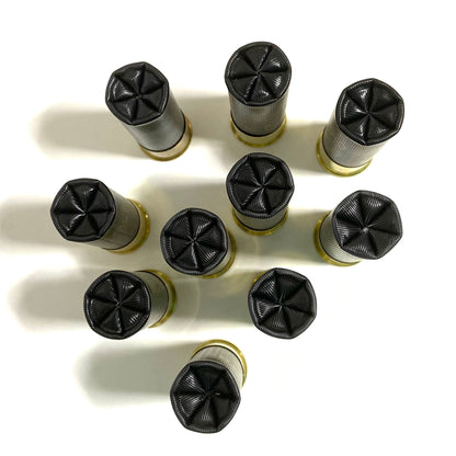 Star Crimped Black Shotgun Shells Empty Hulls