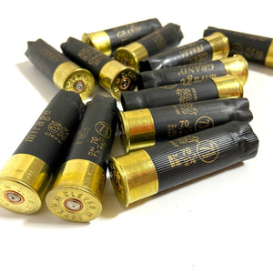 Diy Shotgun Shell Boutonnieres Black and Gold