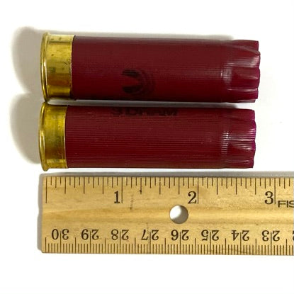 Size Dimension Dark Red Shotgun Shells