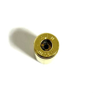 40 Caliber Primer Removed from Empty Brass Casings
