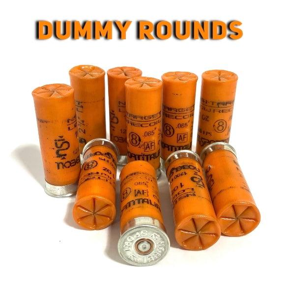 12 gauge Dummy rounds.10 rounds - The Perfect Shot