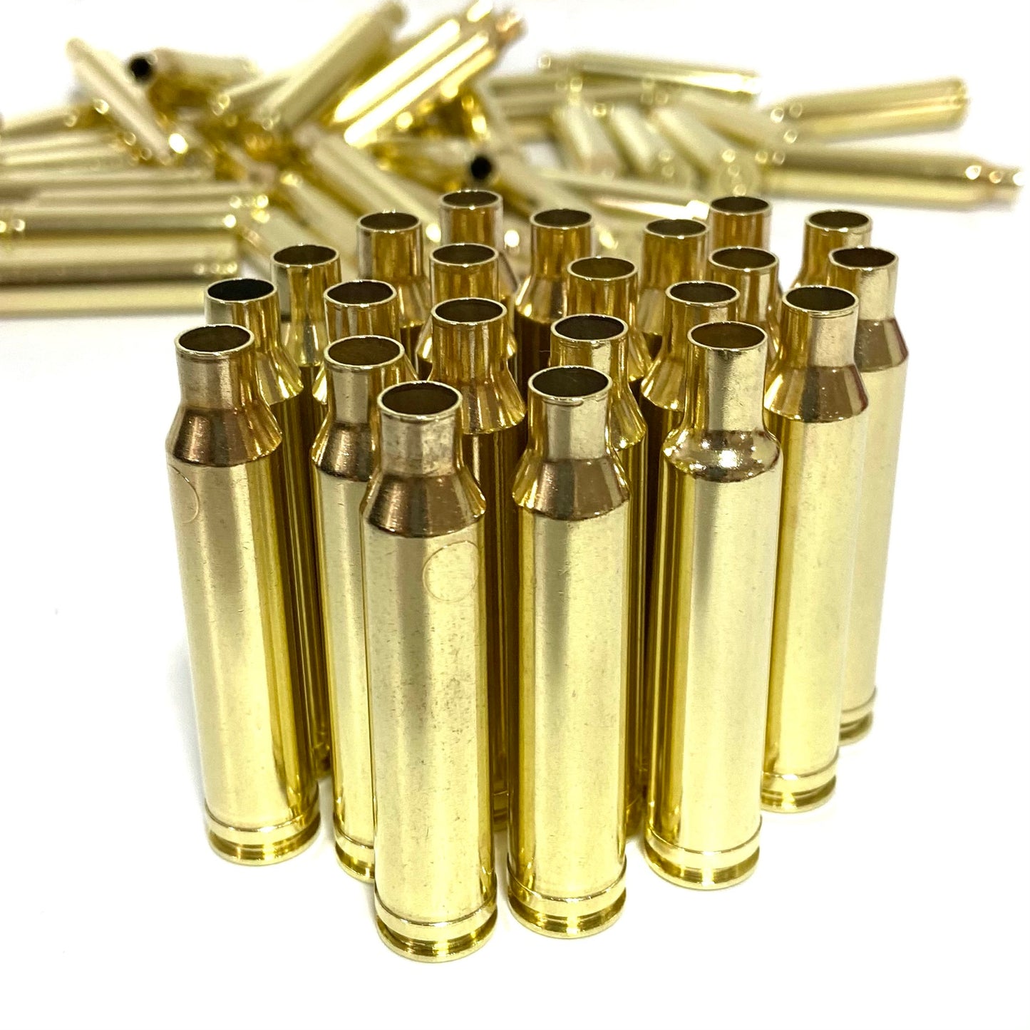 7MM Remington Mag Empty Spent Brass Bullet Casings Tumbled Cleaned Polished Used Fired Shells Qty 10 | FREE SHIPPING