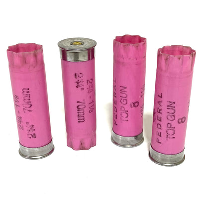 Pink Empty Shotgun Shell 12 Gauge 12GA Hulls 10 Pcs | FREE SHIPPING