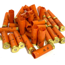 Load image into Gallery viewer, Empty Orange Shotgun Shells
