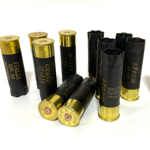 Huge Lot 400 Black Empty Shotgun Shells 12 Gauge Hulls Shotshells 12GA Casings Cartridges DIY Steampunk Jewelry