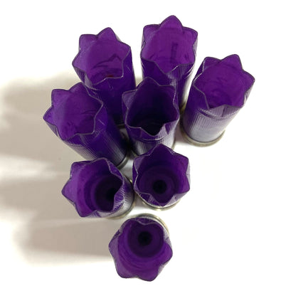 Star Crimped Purple Bornaghi Shotgun Shells Empty Hulls 