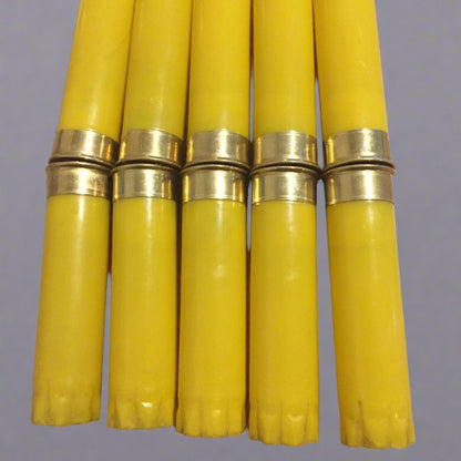 Blank YELLOW Empty Blank Shotgun Shells 20 Gauge No Markings On Hulls