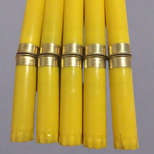 Load image into Gallery viewer, Blank YELLOW Empty Blank Shotgun Shells 20 Gauge No Markings On Hulls
