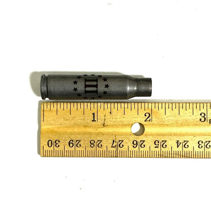308 WIN Steel Shells III Percenter Engraved Casing 5 Pcs