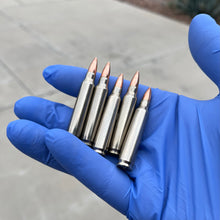 Load image into Gallery viewer, Fake Bullets Dummy 223 5.56 NATO Rifle Rounds
