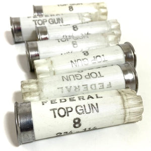 Federal White Empty Shotgun Shells 12 Gauge Hulls Casings Ammo Spent Cartridges DIY Crafts 100 Pcs Free Shipping