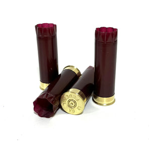 Glossy Burgundy Shotgun Shells