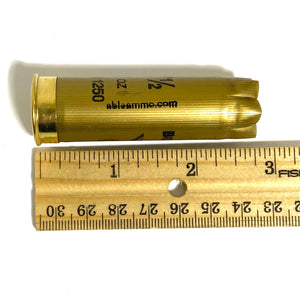 Empty Gold Shotgun Shells Size Dimensions