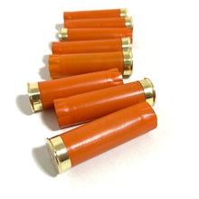 Load image into Gallery viewer, Gold Bottom Blank Orange Shotgun Shells
