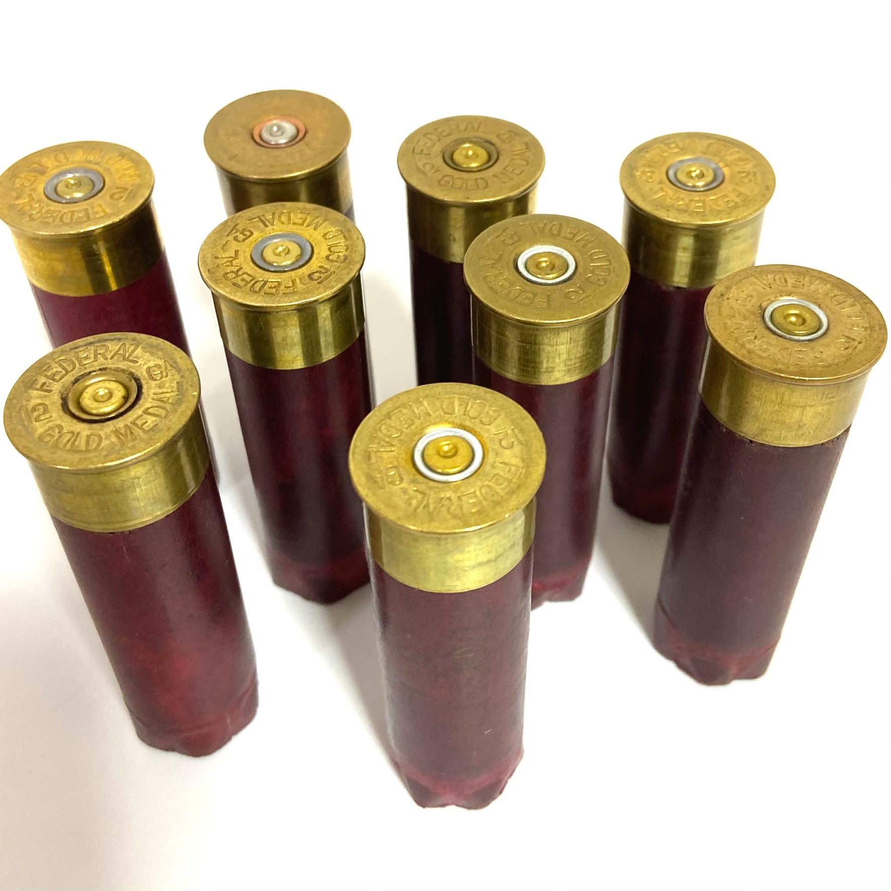 Red Shotgun Shells 12GA Federal Gold Medal Paper Hulls 12 Gauge