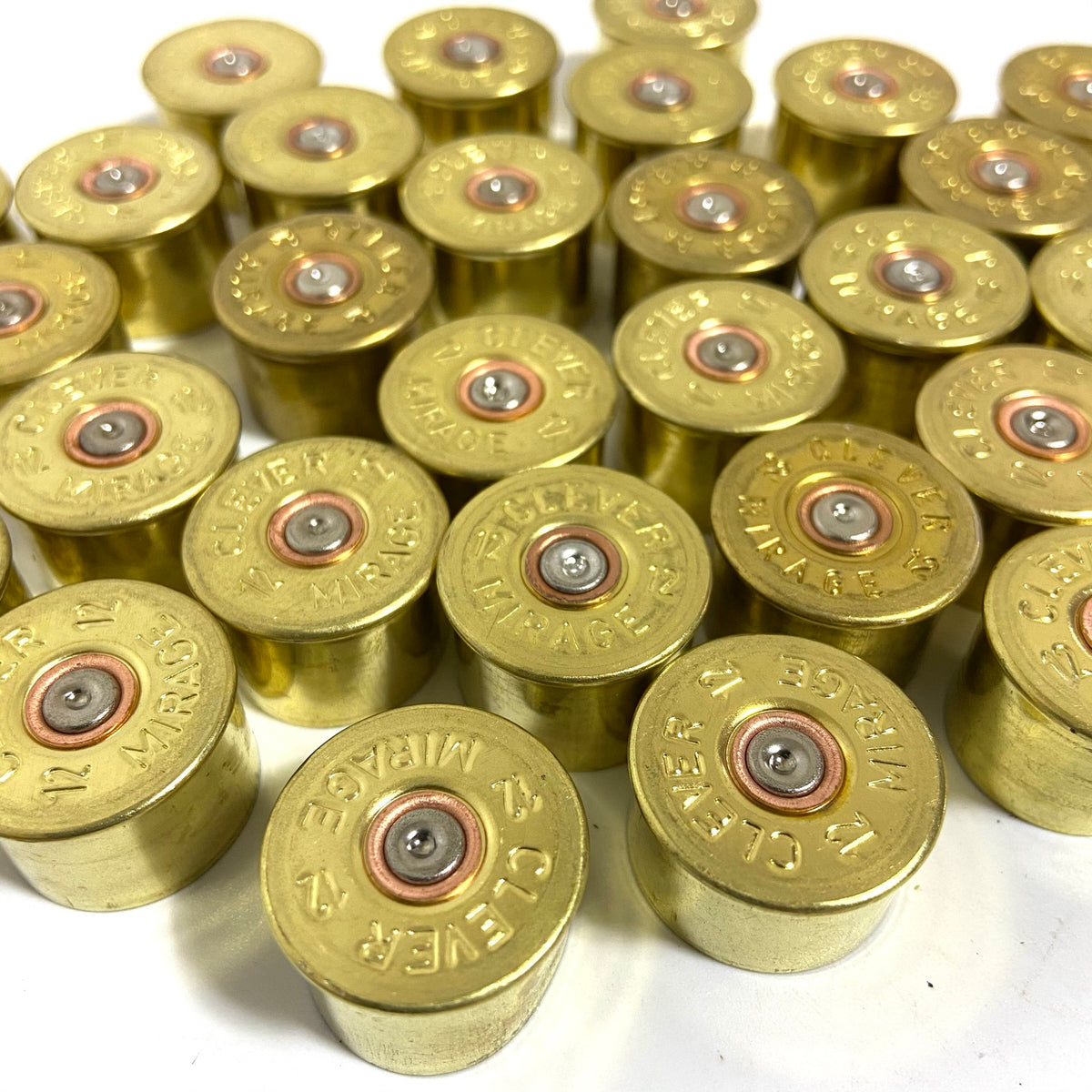 High Brass Clever Grand Italia Headstamps 12 Gauge Brass Bottoms 20