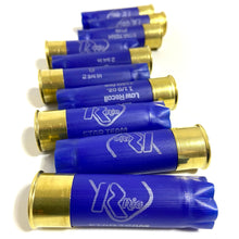 Load image into Gallery viewer, Blue Once Fired High Brass 12 Gauge Hulls Rio
